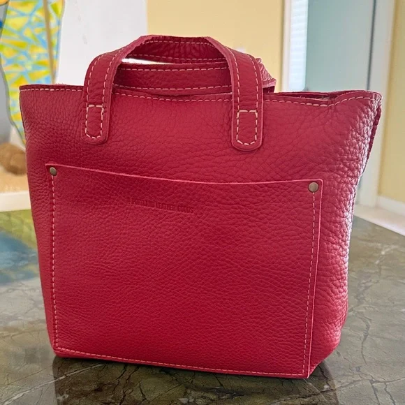 Portland Leather Sugar Mini Tote Zip Bag 🦄 - Picture 3 of 3